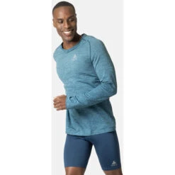 Odlo Men's Essential Seamless Long Sleeve -Odlo 1111531 006 pic3