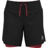 Odlo Women's X-Alp Trail 6 Inch 2-in-1 Shorts -Odlo 1111566 006 pic1