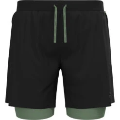 Odlo Men's X-Alp Trail 6 Inch 2-in-1 Shorts