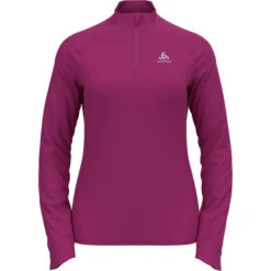 Odlo Women's Carve Light Zip Long Sleeve