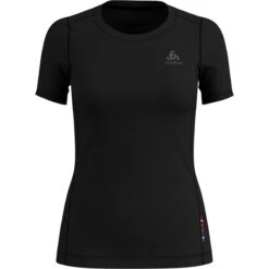 Odlo Women's Suw Top Crew Neck Natural 100% Merino Long Sleeve