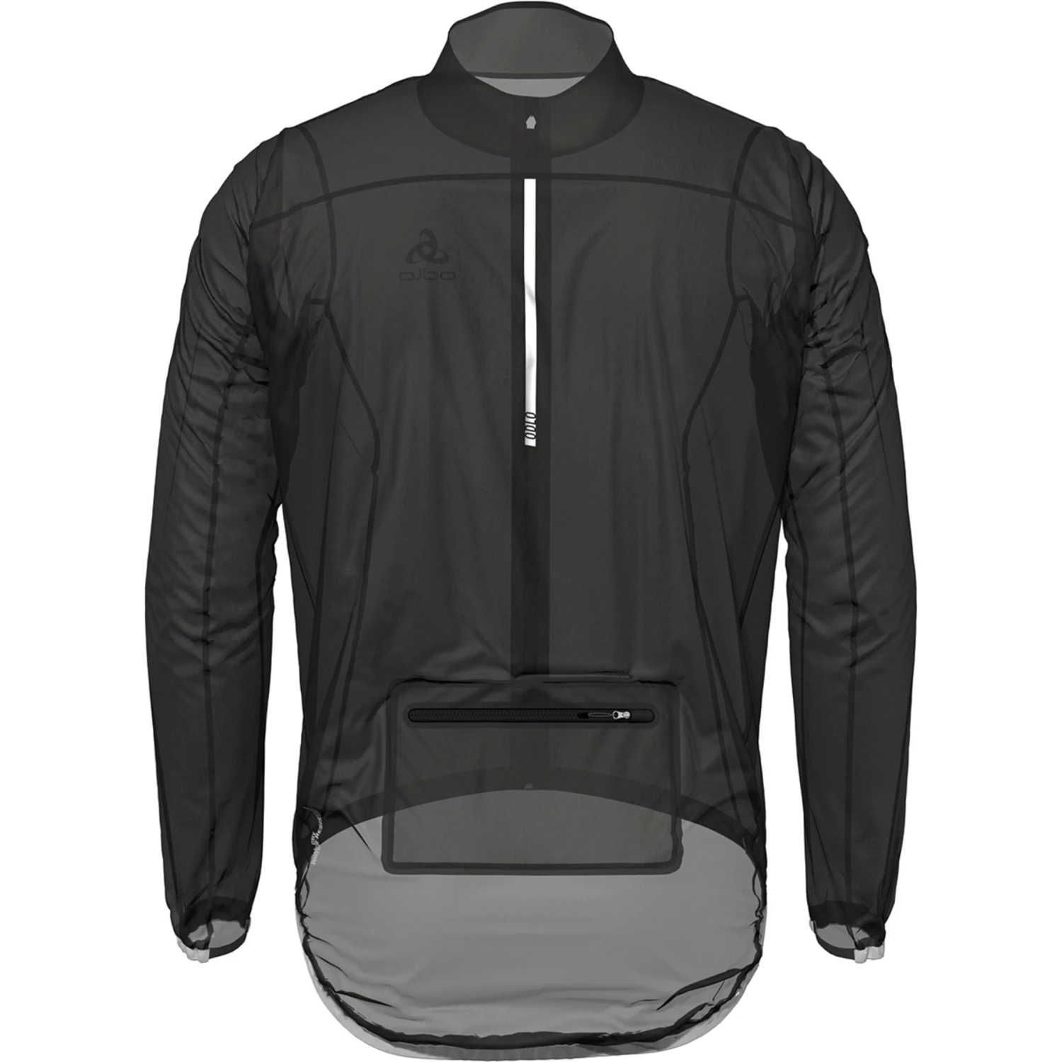 Men's Zeroweight Dd Waterproof Jacket Odlo Men's Zeroweight Dd Waterproof Jacket -Odlo iview 1074983 001 pic3