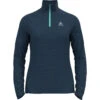 Odlo Women's Millennium Element 1/2 Zip Long Sleeve -Odlo iview 1078931 026 pic1