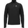 Odlo Men's Millennium Element 1/2 Zip Long Sleeve -Odlo iview 1078932 011 pic1