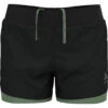 Odlo Women's Zeroweight 2-in-1 Shorts -Odlo iview 1087452 021 pic1