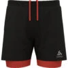 Odlo Men's Zeroweight 2-in-1 Shorts -Odlo iview 1087453 016 pic1