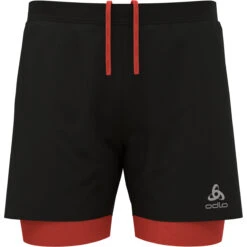 Odlo Men's Zeroweight 2-in-1 Shorts