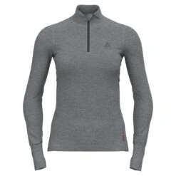 Odlo Women's Merino 2 Turtle Half Zip