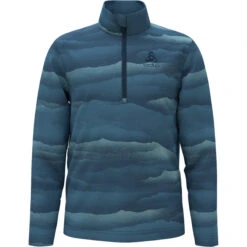 Odlo Kids Roy Graphic Half Zip Long Sleeve