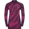 Odlo Women's Blackcomb Eco Half Zip Long Sleeve -Odlo iview 1093280 011 pic1