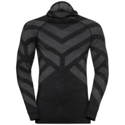 Odlo Men's Kinship Warm Facemask Long Sleeve 4 Odlo Men's Kinship Warm Facemask Long Sleeve -Odlo iview 1093286 001 pic1