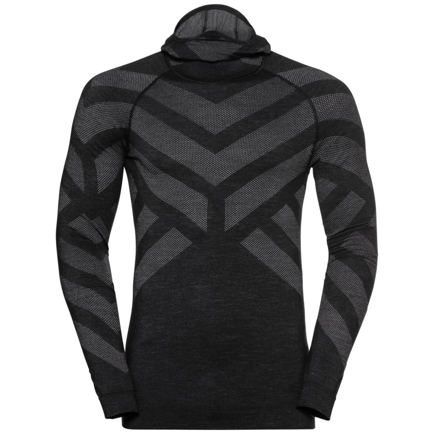 Men's Kinship Warm Facemask Long Sleeve Odlo Men's Kinship Warm Facemask Long Sleeve -Odlo iview 1093286 001 pic1