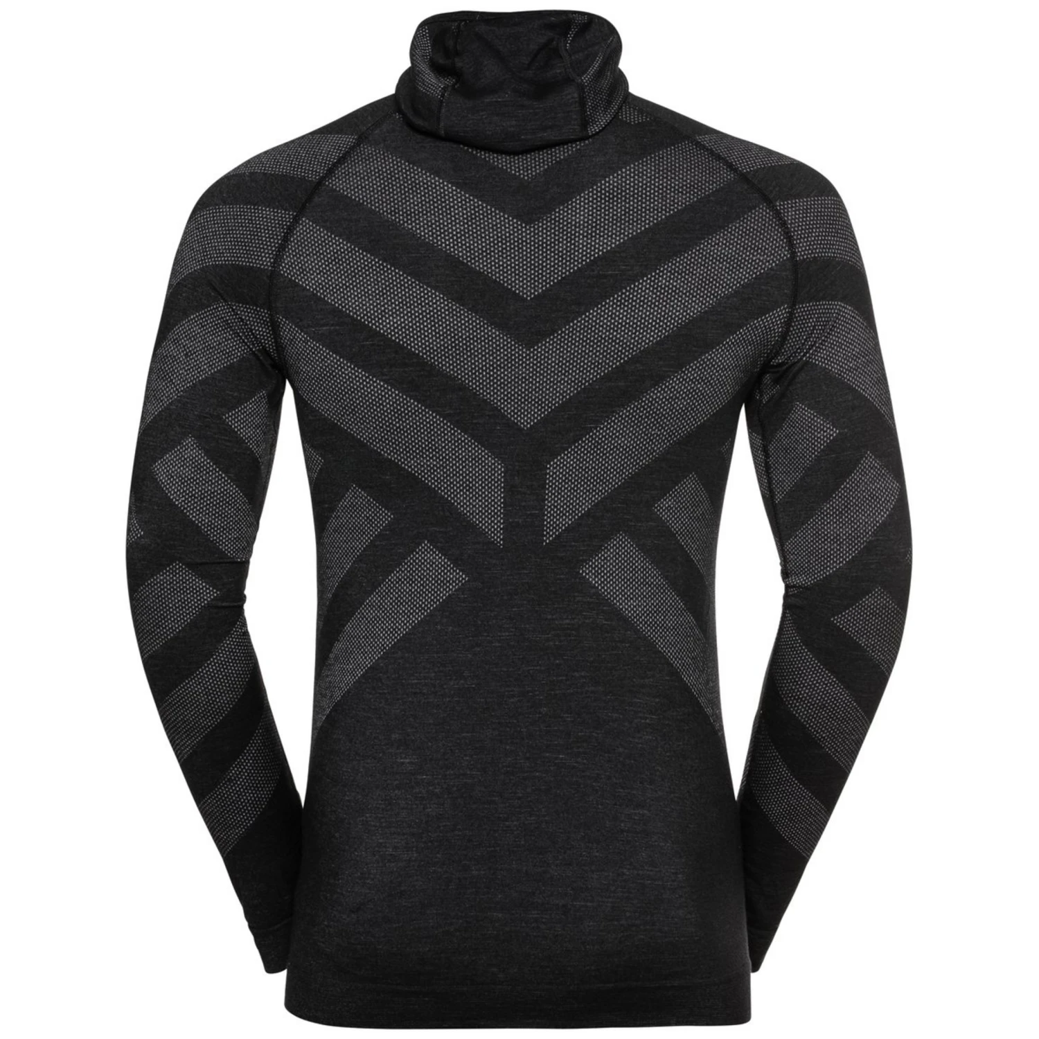 Men's Kinship Warm Facemask Long Sleeve Odlo Men's Kinship Warm Facemask Long Sleeve -Odlo iview 1093286 001 pic3