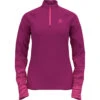 Odlo Women's Sesvenna Graphic Half Zip Long Sleeve -Odlo iview 1093338 021 pic1
