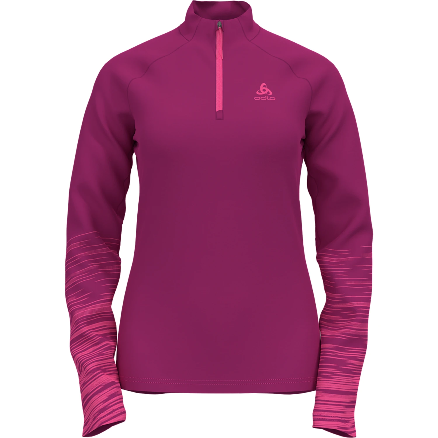 Women's Sesvenna Graphic Half Zip Long Sleeve Odlo Women's Sesvenna Graphic Half Zip Long Sleeve -Odlo iview 1093338 021 pic1