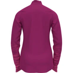Odlo Women's Sesvenna Graphic Half Zip Long Sleeve 3 Odlo Women's Sesvenna Graphic Half Zip Long Sleeve -Odlo iview 1093338 021 pic3