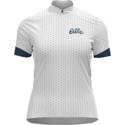 Women's Essential Odlo Print Full Zip Jersey