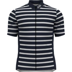 Men's Essential Odlo Print Full Zip Jersey