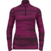Odlo Women's Whistler Eco Half Zip Long Sleeve -Odlo iview 1105973 011 pic1