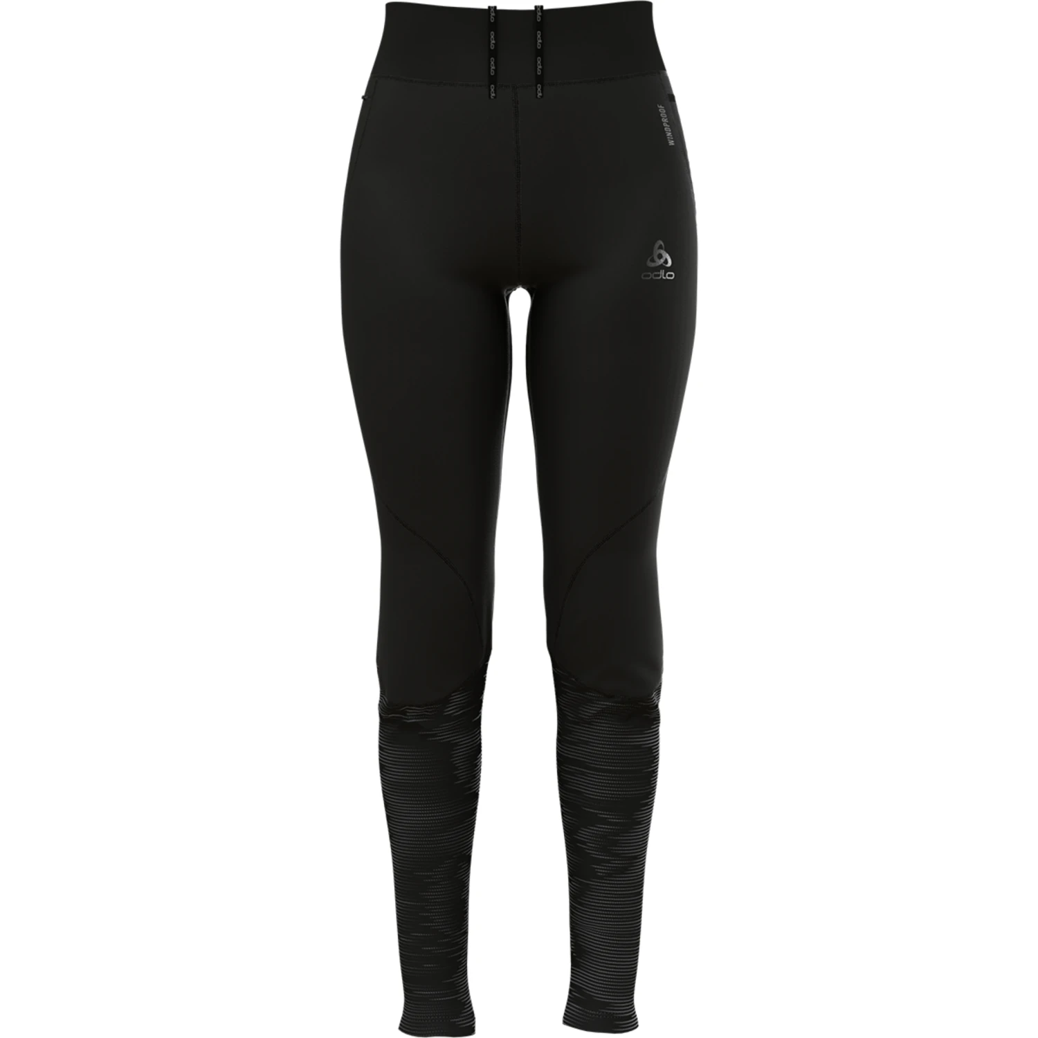 Women's Zeroweight Warm Reflective Tights Odlo Women's Zeroweight Warm Reflective Tights -Odlo iview 1105986 001 pic3