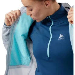 Odlo Women's Dual Dry Waterproof Insulated Jacket -Odlo iview 1105991 001 pic13