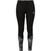 Odlo Women's Essential Print Tights -Odlo iview 1105994 001 pic1