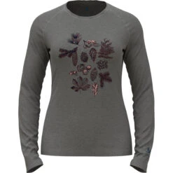 Odlo Women's Merino 200 Forest Long Sleeve