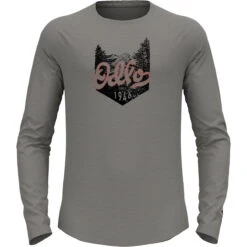 Odlo Men's Ascent PW 130 Logo Long Sleeve