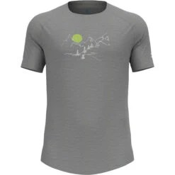 Odlo Men's Ascent PW 130 Landscape T-Shirt